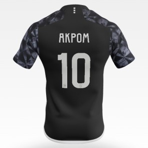 Ajax Chuba Akpom #10 Replika Tredjetrøje 2023-24 Kortærmet